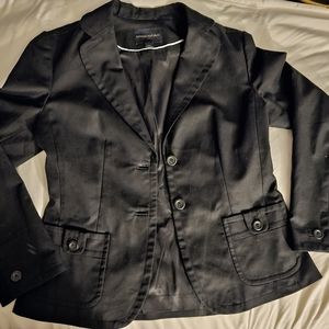 Banana Republic black work blazer size 10